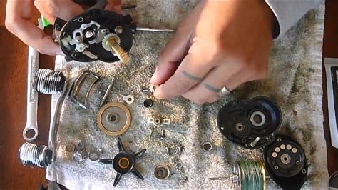 abu garcia black max  baitcaster reel spool assembly fishing reels fishing reel parts repair