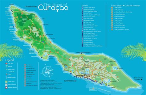 maps  curacao curacao island curacao  travel guides