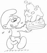 Smurf Coloring Pages Greedy Printable Kids Deviantart Drawings sketch template