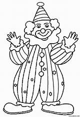 Clown Coloring Pages Cry Later Now Kids Printable Template Clowns Drawing Laugh Smile Faces Easy Cool2bkids Face Drawings Color Draw sketch template