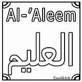 Allah Aleem Nomi Zaza sketch template