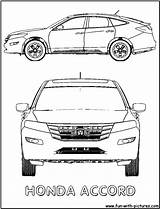 Coloring Accord Honda Fun Pages sketch template