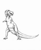 Tyrannosaurus Rex Printable Dinosaurs sketch template