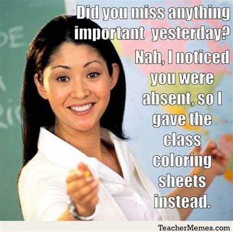 Attendance Teacher Memes Teaching Humor Teacher Jokes