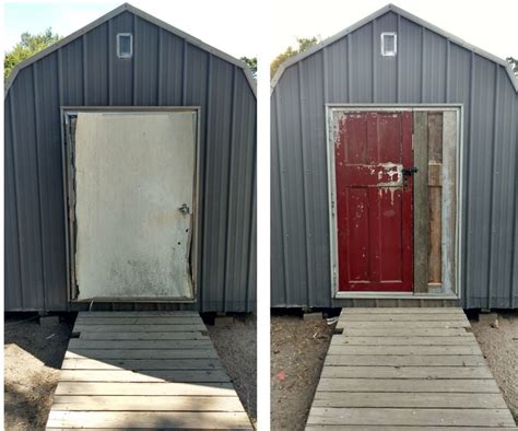 shed door replacement upgrade  steps  pictures instructables