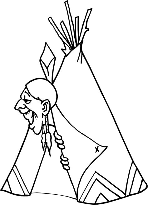 indian coloring pages learn  coloring
