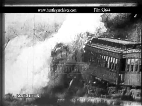 railroad crash  archive film  youtube