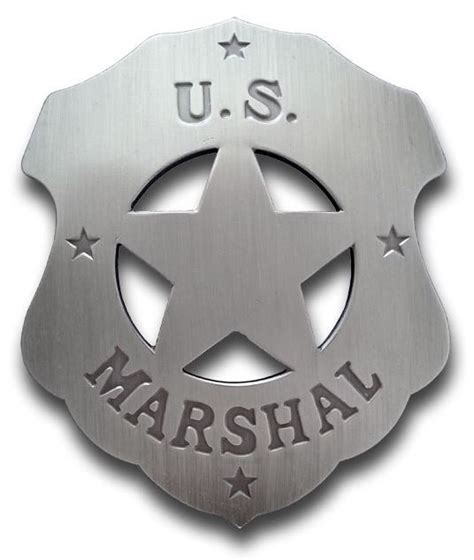 marshal plain badge    west