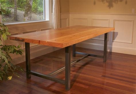 reclaimed wood dining room table option