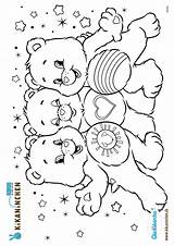 Coloring Pages Ausmalbilder Glücksbärchis Care Bears Bear Cartoon Kids Printable Malvorlagen Kleurplaten Colouring Visit Tekening Book sketch template