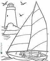 Coloring Pages Boat Printable Boats Sail Sailboat Kids Nautical Beach Book Color Yacht Print Adult Drawing Truck Sheets Ships Summer sketch template