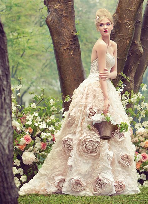 20 swoonworthy wedding dresses inspired by flowers praise wedding