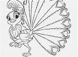 Coloring Shine Shimmer Pages Roya Peacock Getdrawings Getcolorings sketch template