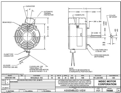 doerr emerson electric compressor motor lr wiring diagram letterlazk