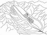 Coloring Pages Getdrawings Glacier sketch template