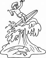 Surfboard Coloring Pages Print sketch template