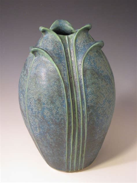 jemerick pottery nouveau arts crafts pottery form pottery wheel pottery vase ceramic pottery