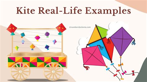 real life examples   kite shape number dyslexia