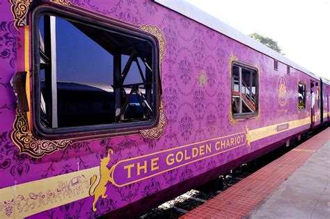 golden chariot review whats      luxury train  india