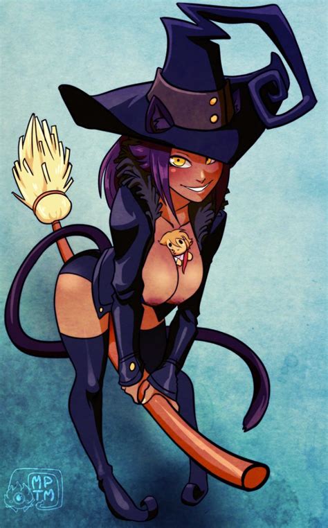 Sexy Witch On Broom Hot Witch Artwork Western Hentai
