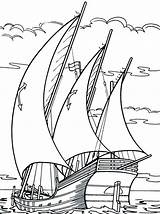 Coloring Boat Pages Ferry Getdrawings Getcolorings sketch template