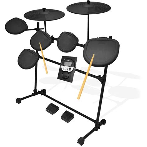 pyle pro digital drum set electronic  pad drum pedm
