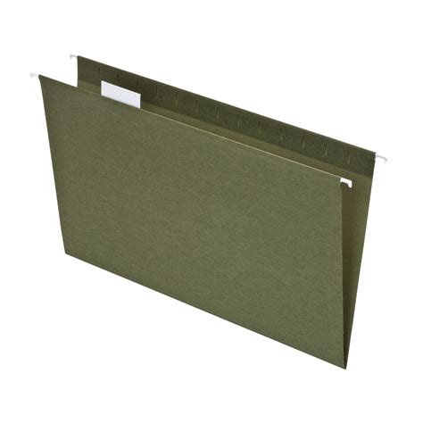 pendaflex recycled hanging file folder standard green legal
