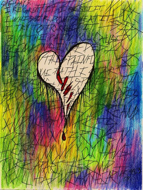broken heart invictus art