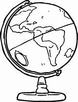 Globe Wecoloringpage sketch template