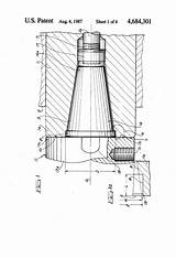 Patents Tool Spindle Holder sketch template