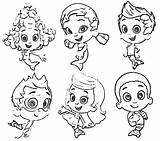 Bubble Guppies Coloring Pages Characters Deema Drawing Sun sketch template