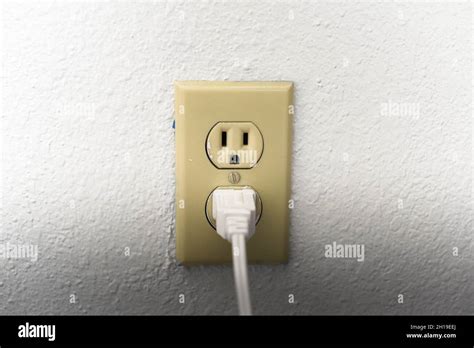 wall outlet stock photo alamy