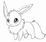 Eevee Coloring Pokemon Pages Cute Umbreon Print Printable Drawing Color Evolution Line Glaceon Colouring Fox Baby Lineart Drawings Fennekin Charmander sketch template