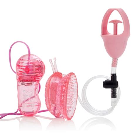 Butterfly Clitoral Pump Vibrating And Sucking Loveworks