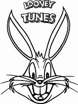 Looney Tunes Bugs Buny Wecoloringpage Bunny sketch template