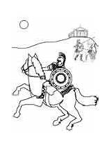 Coloring Pages Rome Roman Kids Print Ancient Soldier Colouring Horse Book Printable Color sketch template