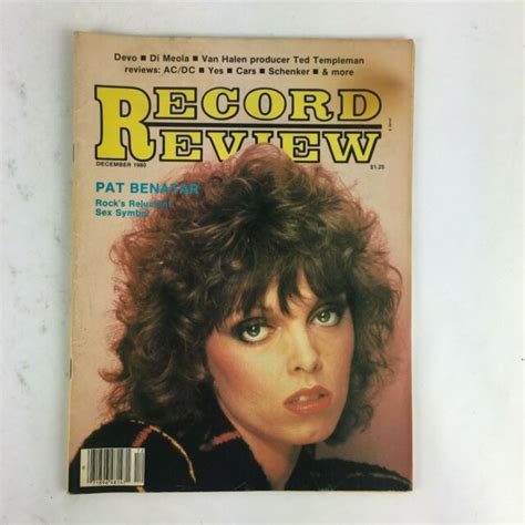december 1980 record review magazine pat benatar rock s reluctent sex