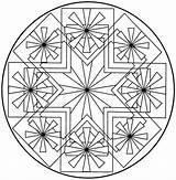 Radial Symmetrical Symmetry Coloring Pages Balance Patterns Sheets Quadrilateral Projects Getdrawings Mandala Lesson Pattern Choose Board School sketch template