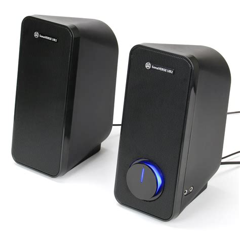 gogroove computer speakers sonaverse ub multimedia usb powered pc speakers  desktops