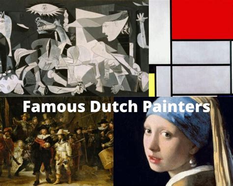 famous dutch painters artst