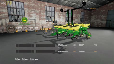 john deere  planter  fs mods farming simulator  mods