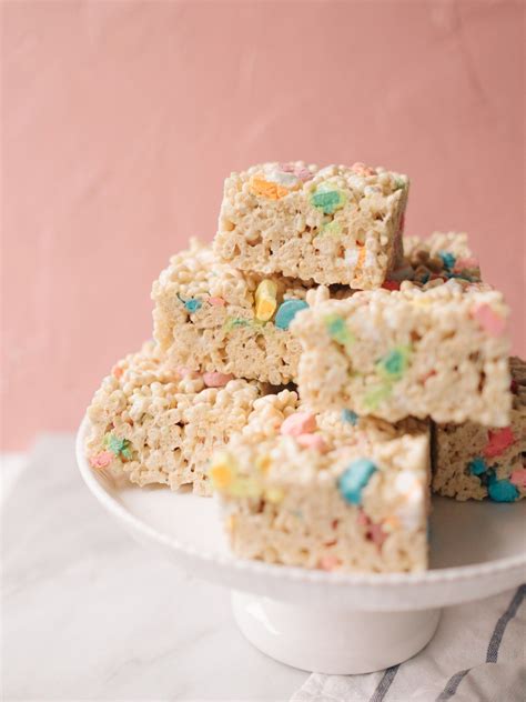 lucky charms rice krispies  miaou sweet treats cookie recipes rice krispies