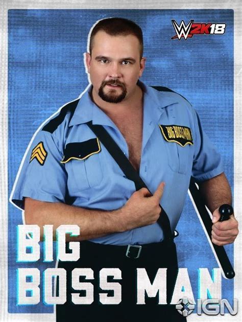 Image Big Boss Man Wwe 2k18  Pro Wrestling