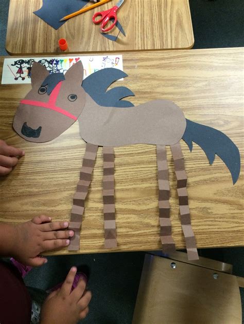horse craft kids project preschool dhh horse crafts horse crafts
