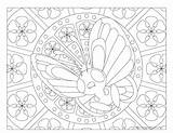 Butterfree Windingpathsart sketch template