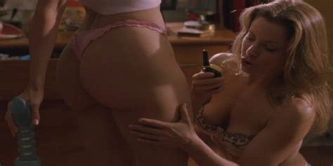 re watching american pie 2 and damn the ass on the girl from the lesbian tease scene ass