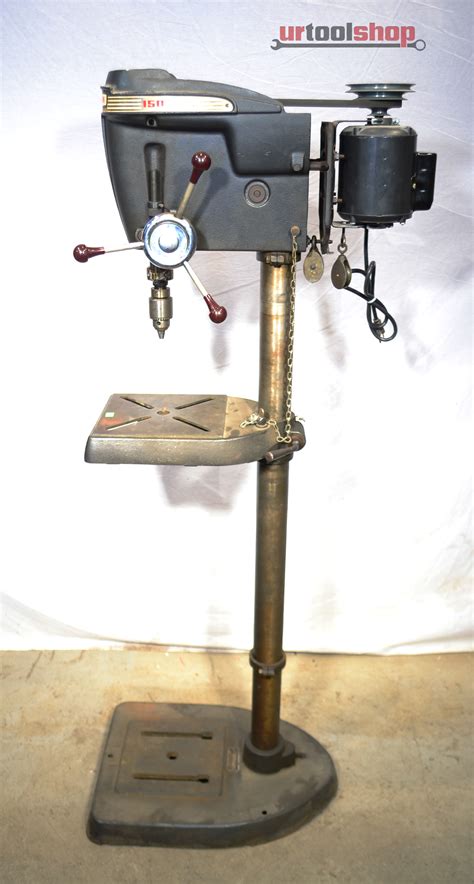 vintage sears craftsman  floor drill press    ebay