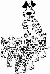 Dalmatian Colorare Simpatici Dalmata Cani Coloringpagesonly Cuccioli sketch template