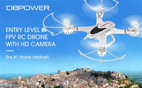 dbpower mjx xw fpv drone  wifi camera  video headless mode ghz  chanel  axis