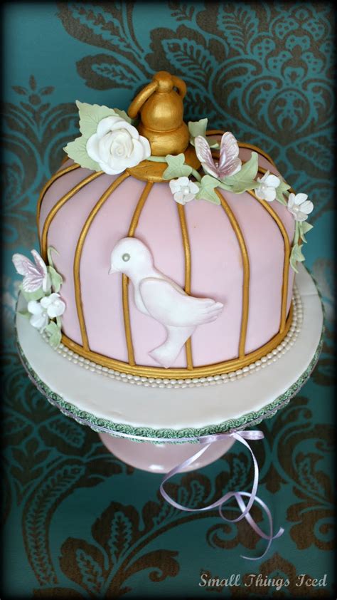 Small Things Iced Birdcage Cake